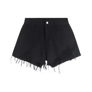 Yoka ส่งไวจากไทยS~2XL กางเกงยีนขาสั้น เอวสูง สไตล์เกาหลี Clothing Jean Lady Women เสื้อผ้า ยีนส์ ผู้หญิง