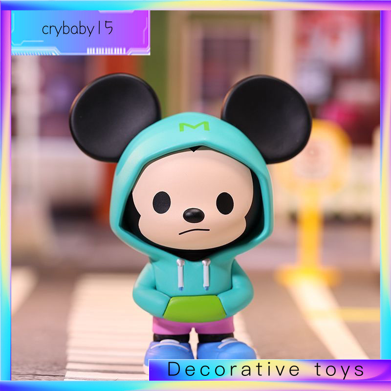Disney Disney Mickey Family Street Series ตุ๊กตารูปตุ๊กตาของขวัญ---&