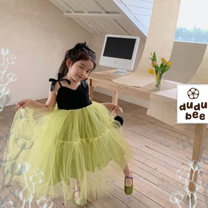 3-9th DRESS PREMIUM BETTA - DUDUBEE Tutu Girls Party DRESS
