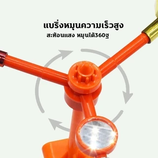 ปรับระดับเสียงได้ ไล่นกได้ไกล 1000เมตร อัลตราโซนิคขับไล่นก เครื่องไล่นก พลังงานแสงอาทิตย์อัลตราโซนิกกลางแจ้ง เสียง30ชนิด