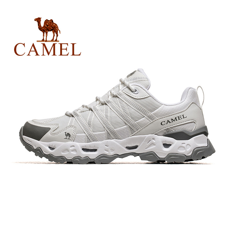 Camel Qingyan รุ่นที่ 2 รองเท้าเดินป่าผู้ชาย กันลื่นและระบายอากาศได้ดี เหมาะสำหรับการเดินป่าและการใช้งานกลางแจ้ง