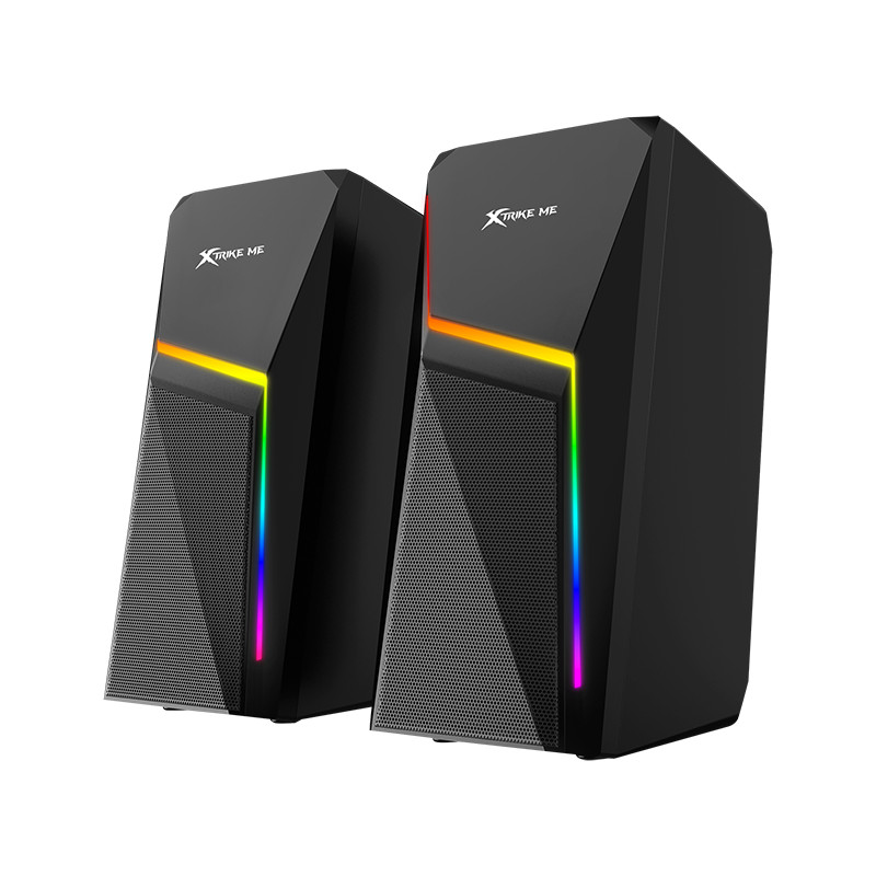 XTRIKE-ME ลำโพงเกมมิ่งมีสายและบลูทูท รุ่น SK-503 สีดำ