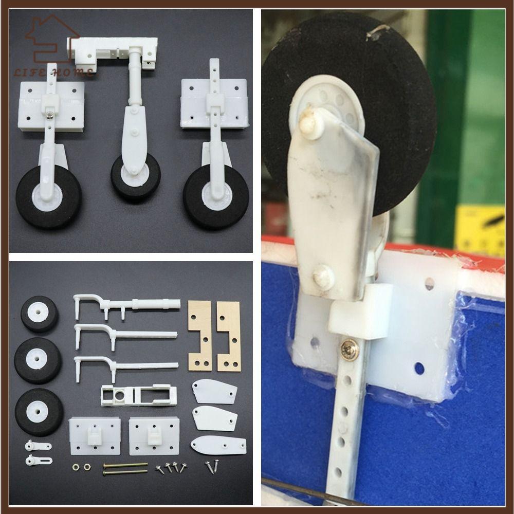 YELGIRL SU27 ชุดประกอบ, KT Board DIY RC เครื่องบิน Landing Gear, ของเล่นน้ําหนักเบาพวงมาลัยอุปกรณ์เส