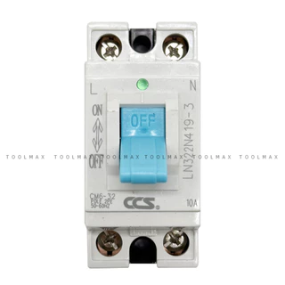 CCS เบรกเกอร์ตัดไฟอัตโนมัติ Safety Breaker รุ่น CM6-32 2P 15A 20A 30A (รับประกัน 5 ปี) มีกล่องเบรกเกอร์ขายแยก