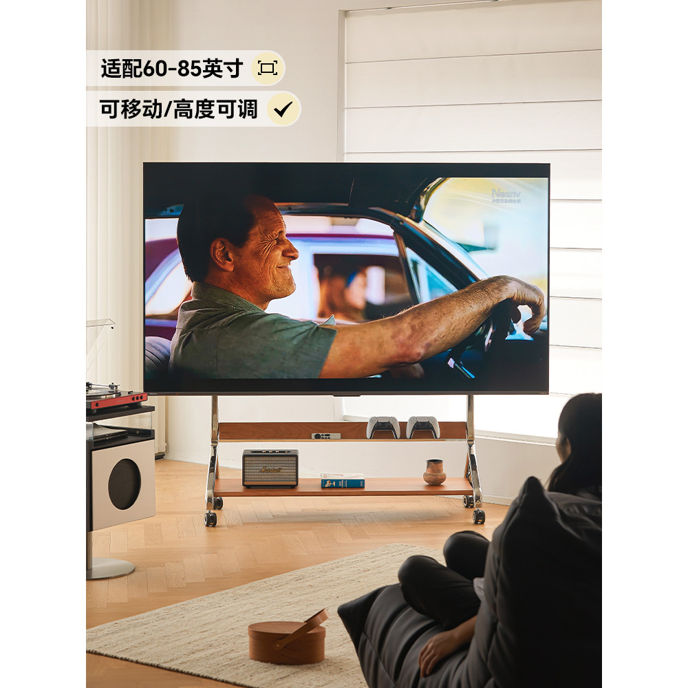 Jisu เฟอร์นิเจอร์ Xiaomi Mobile TV Stand Zeus TCL TV Floor Stand Chuangwei ที่แขวนทีวีในครัวเรือน