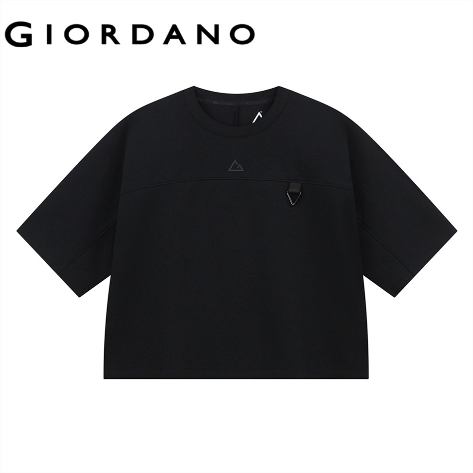 GIORDANO เสื้อยืดผู้หญิง Women's Relax Tee (G-Motion) 05325350