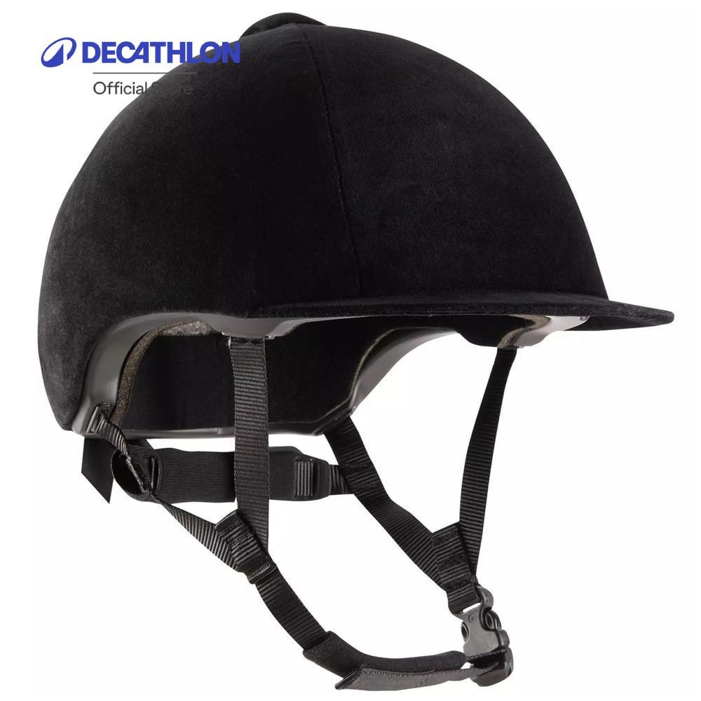 Decathlon Adult/Kids' Horse Riding Helmet 140 หมวกขี่ม้าผู้ใหญ่/เด็กรุ่น 140 - Black
