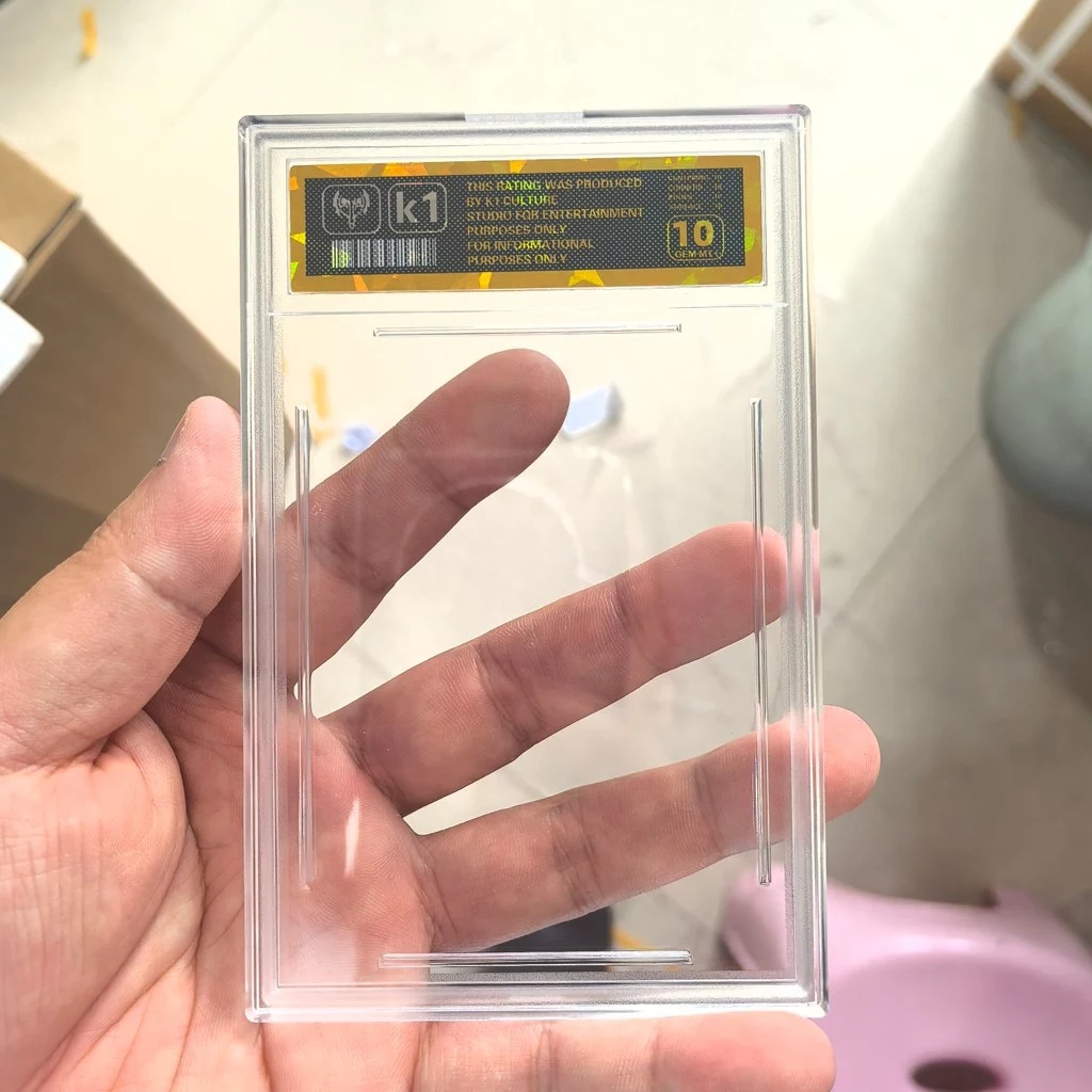 DIY 10 คะแนน Grading Card การ์ดมาตรฐาน You My Little Pony Nezha Hatsune One Piece Genshin Pokémon Dragon Ball