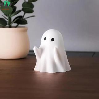 น่ารัก Ghost ผู้ถือปากกา Spooky Ghost ตุ๊กตาออกแบบที่ใส่ดินส…