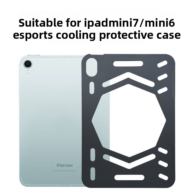 เหมาะสําหรับ iPad mini7 เกราะป้องกันด้านหลังเคสระบายความร้อนแบบกลวง iPad mini6 รวมทุกอย่างเคสป้องกันน้ําหนักเบา