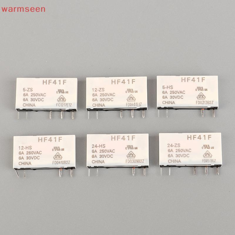 (วอร์มซีน) HF41F-24-ZS HF41F-12-ZS HF41F-5-ZS HF41F-5-HS HF41F-12-HS HF41F-24-HS รีเลย์อุตสาหกรรม Su
