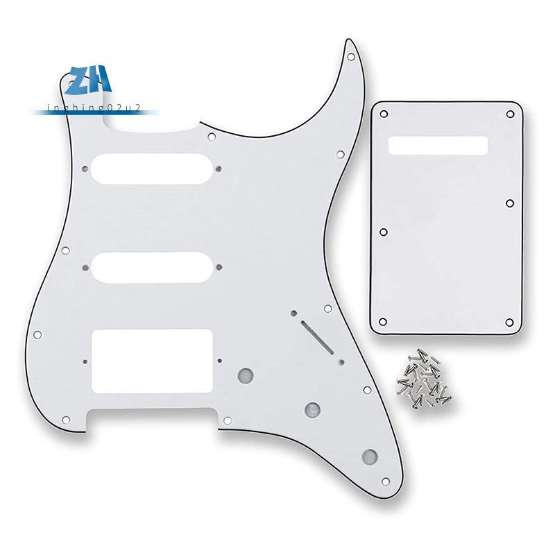 Pickguard Scratch Plate Guitar Back Plate Set สําหรับส่วนกีตาร์ไฟฟ้า