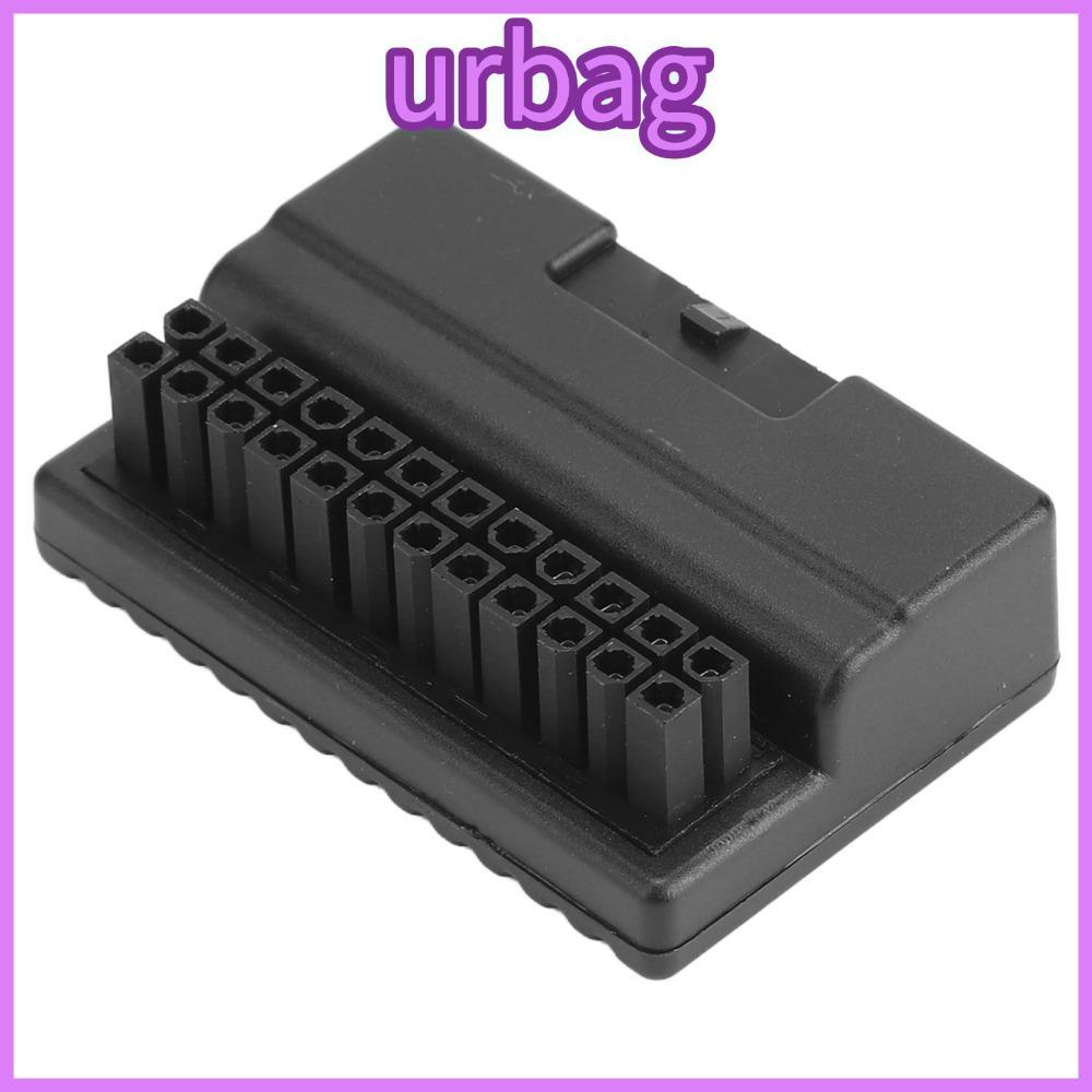 URBAG ATX 24Pin อะแดปเตอร์ 24Pin 90 องศา 90 องศา, ทนทานมุมขวา Design Power Adapter Board PC Supply