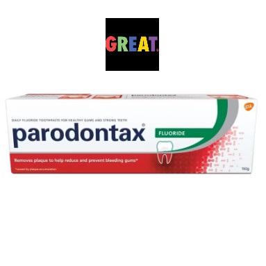 Parodontax
พาโรดอนแทกซ์ ยาสีฟัน ฟลูออไรด์ ขนาด 18 กรัม