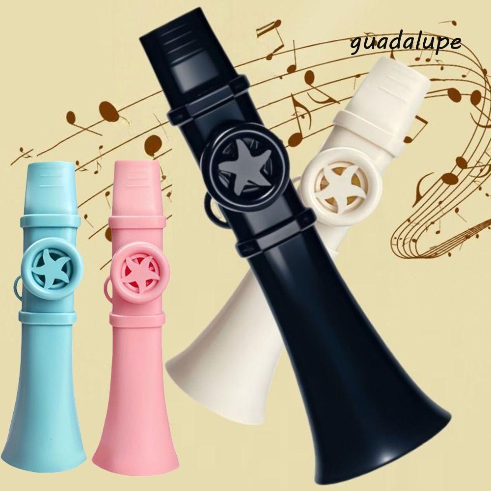 GUADALUPE1 Professional Kazoo, การออกแบบแบบพกพาพลาสติก Kazoo ขลุ่ย, Joyful Dudu Mouthpiece ขนาดกะทัด