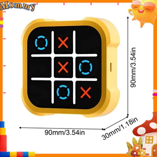 【🇹🇭พร้อมส่ง】Tic Tac Toe Game Creative puzzle Family Game กระดานหมากรุกความจําที่น่าหลงใหลและของขวัญนักเรียนสําหรับเด็ก