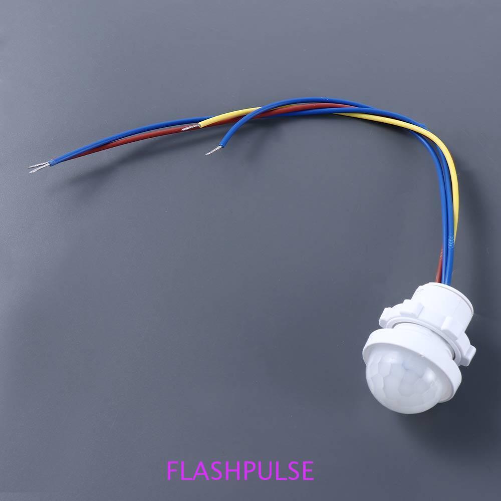 FLASHPULSE สวิตช์ไฟ สวิตช์ไฟ LED PIR Sensor Detector โคมไฟกลางคืน Sensitive Movement Sensor ไฟเปิดปิ