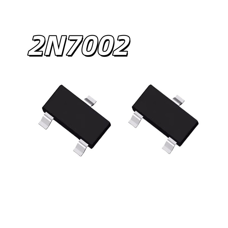 10 ชิ้น 2N7002 MMBT7002 SOT-23 ผ้าไหมผ้าไหมพิมพ์ 7002 Patch Triode