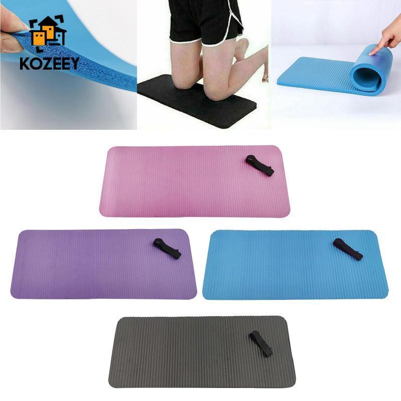 [KOZEEY] แผ่นรองพยุงเข่าและข้อศอก กันกระแทกสำหรับออกกำลังกาย โยคะ และบนพื้น