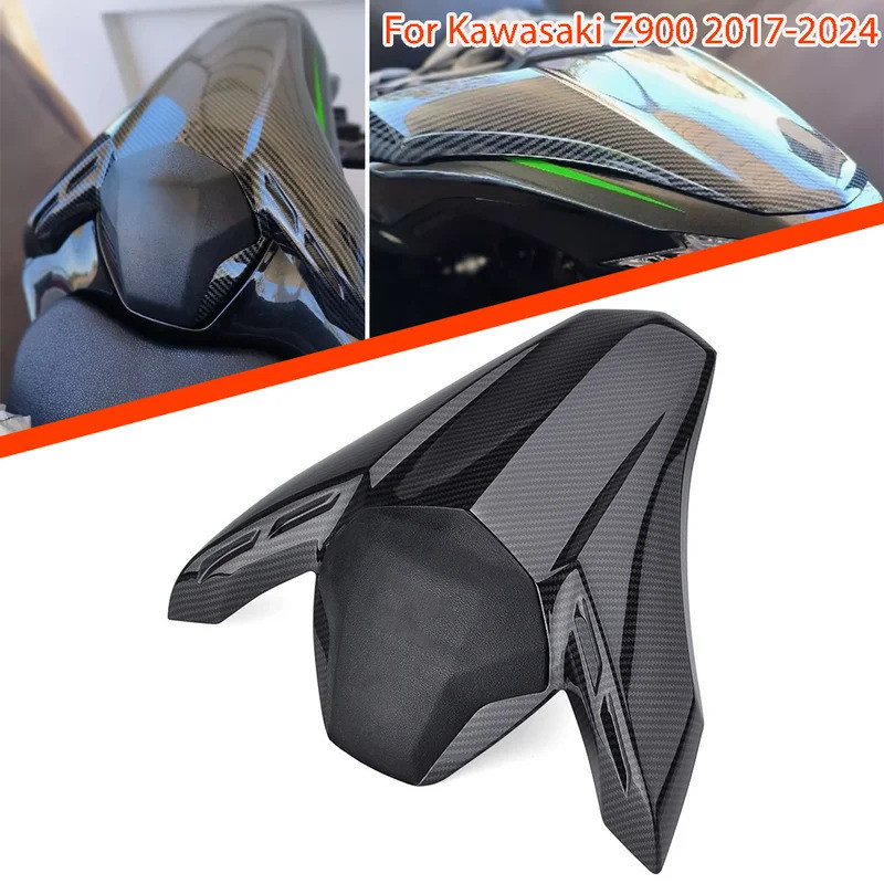 BM ฝาครอบท้ายรถมอเตอร์ไซค์สำหรับผู้โดยสาร Kawasaki Z900 2017-2024 Z900RS Z 900 ABS SE ฝาครอบท้ายรถ