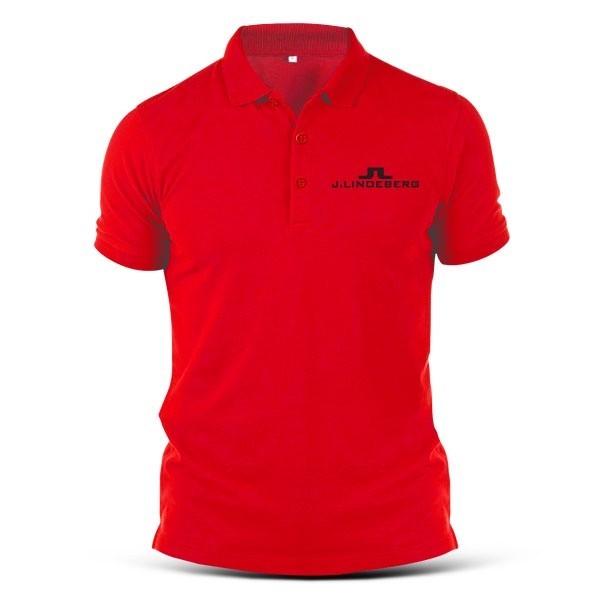 J.Lindeberg JL Golf street แฟชั่นเสื้อเชิ้ตปกสําหรับบุรุษและสตรี 0723