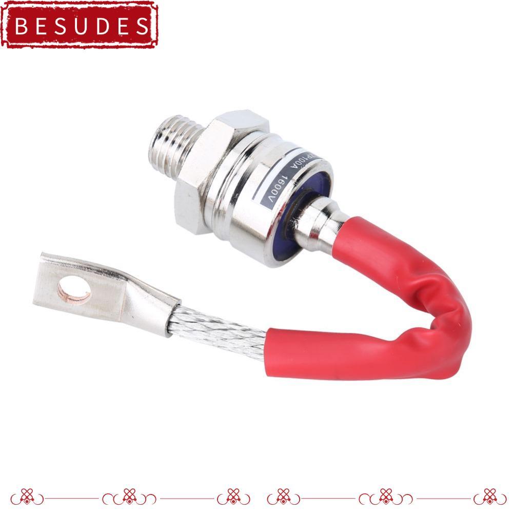 IBESUDES Power Stud Rectifier Diode, 1600V 16mm Thread Power Rectifier Diode, High Power 100A Rectif