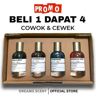 Beli 1 Dapat 4 Parfum Cewek Dan Cowok