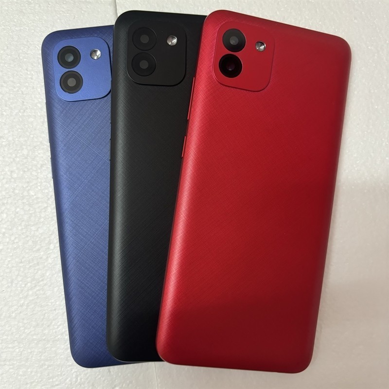 SAMSUNG ฝาหลังแบตเตอรี่สําหรับSamsung Galaxy A03 A035 SM-A035F SM-A035F/DSด้านหลังประตูเลนส์เปลี่ยน