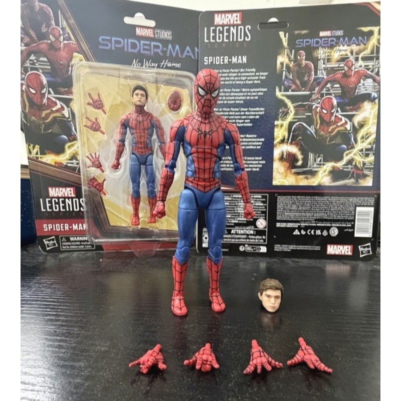 Marvel Avengers 1/12 Spider-Man Action Figure ของเล่นสะสมของขวัญสําหรับเด็ก