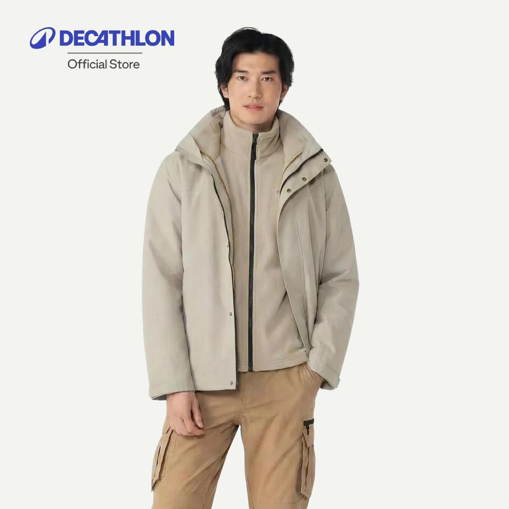 Decathlon Men’S 3In1 Waterproof Hiking Jacket 0°C Nh100 เสื้อแจ็คเก็ตผู้ชายเดินป่า/กันน้ำ/กันหนาว 0°