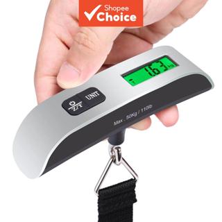 เครื่องชั่งน้ําหนักดิจิทัลแบบพกพา ขนาดเล็ก สําหรับชั่งกระเป๋…