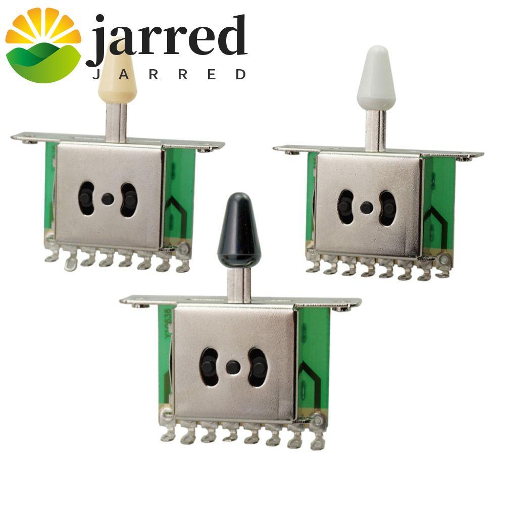 JARRED Guitar Pickup Selector Switch, 3/5 Way Metal Guitar 3 Way Pickup, Selector Switch Zinc Alloy 