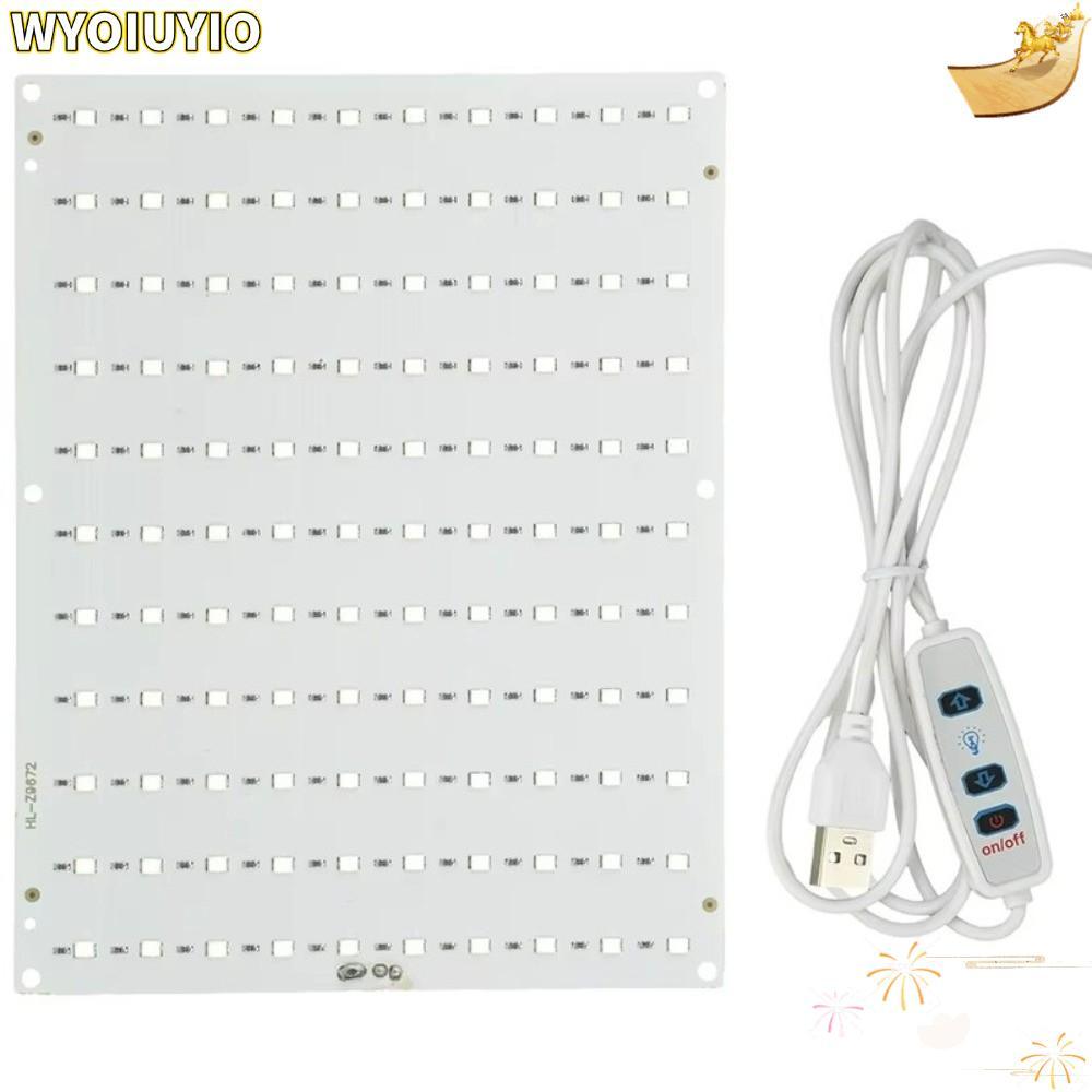 WYOIUYIO LED Backlight แผง, 110 โคมไฟลูกปัด 5.5W LED Light Board, ทนทาน 6500K แสงสีขาว Dimming Type-