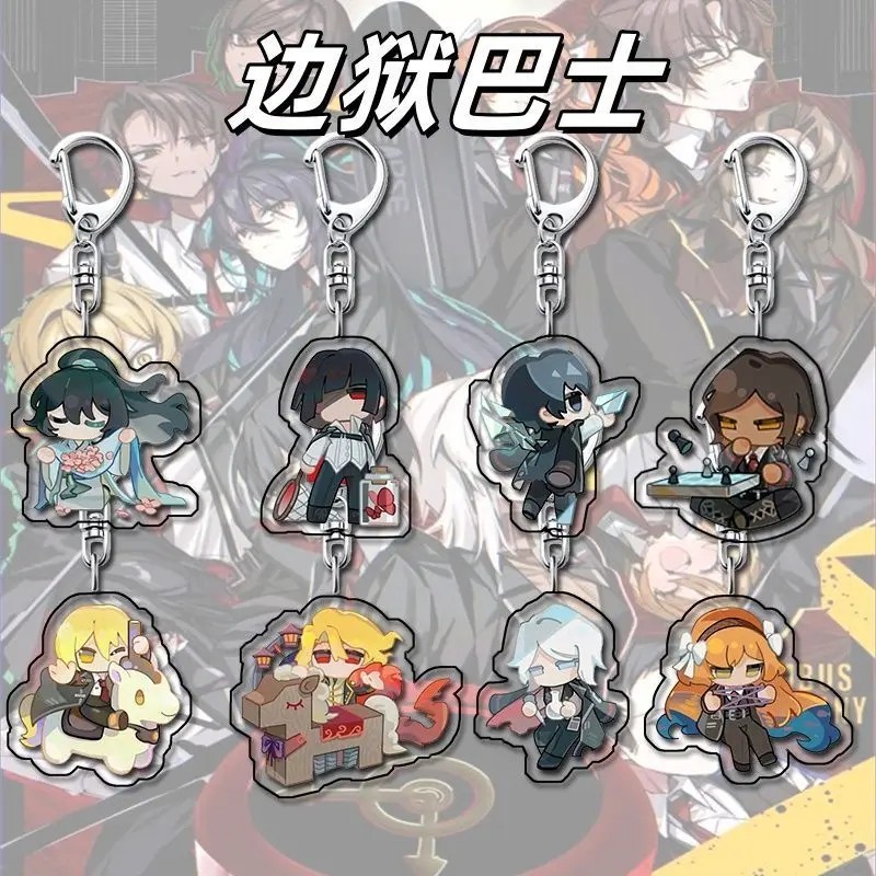 Limbus Company อะนิเมะ micha พวงกุญแจชบาอะคริลิค Don Quixote Yi Sang Heathcliff Faust Ishmael เกมอุป