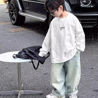 <![CDATA[เสื้อยืดแขนยาวสำหรับเด็กทั้งชายและหญิง]]>