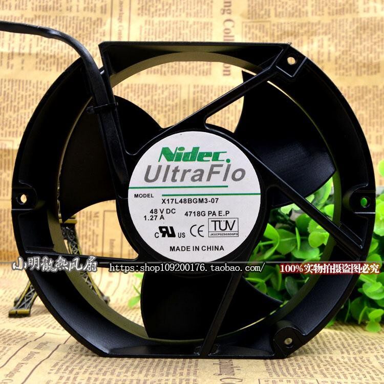 [Radiator] X17L48BGM3-07 XV17L48BS1A5-07 X17L48BGM7-07 48V พัดลม Nidec ญี่ปุ่น