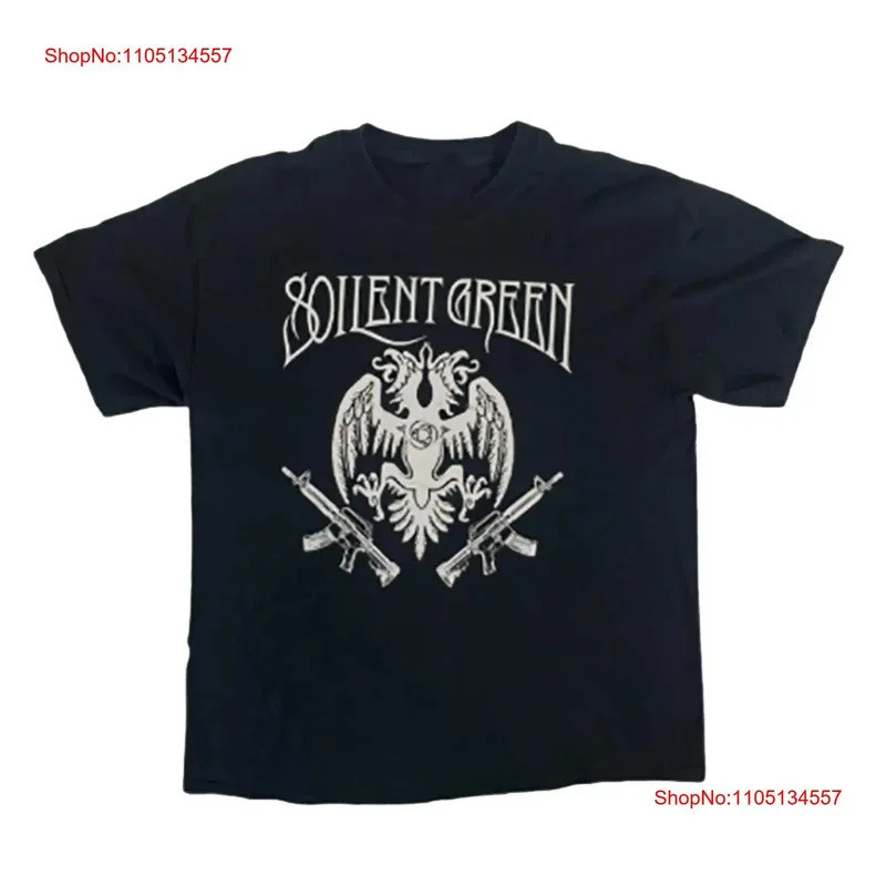 เสื้อยืดวินเทจ Soilent Green New Orleans สีดำ ทุกขนาด S ถึง 5XL รุ่น KK217 วินเทจ ยืดหยุ่นเล็กน้อย ส