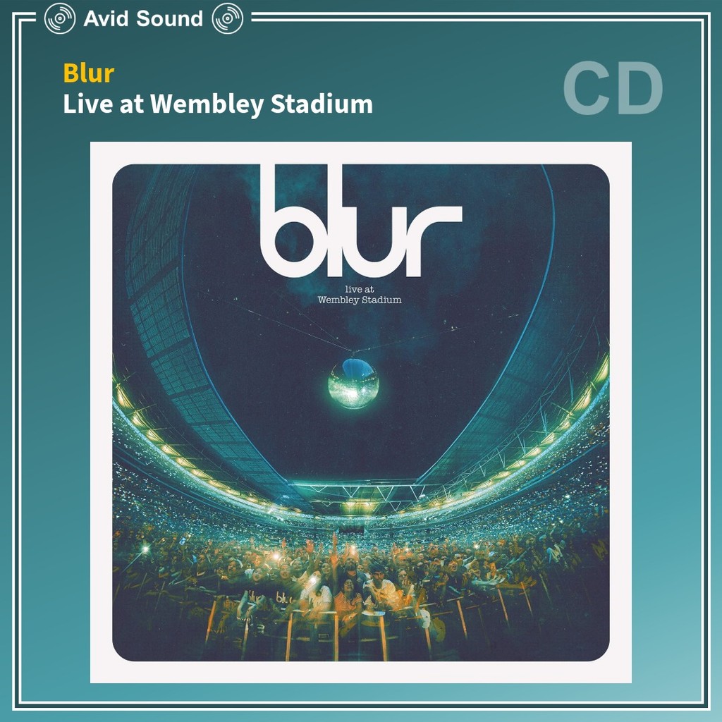 CD แผ่นซีดี Blur Live at Wembley Stadium ใหม่ ซีล Blur CD