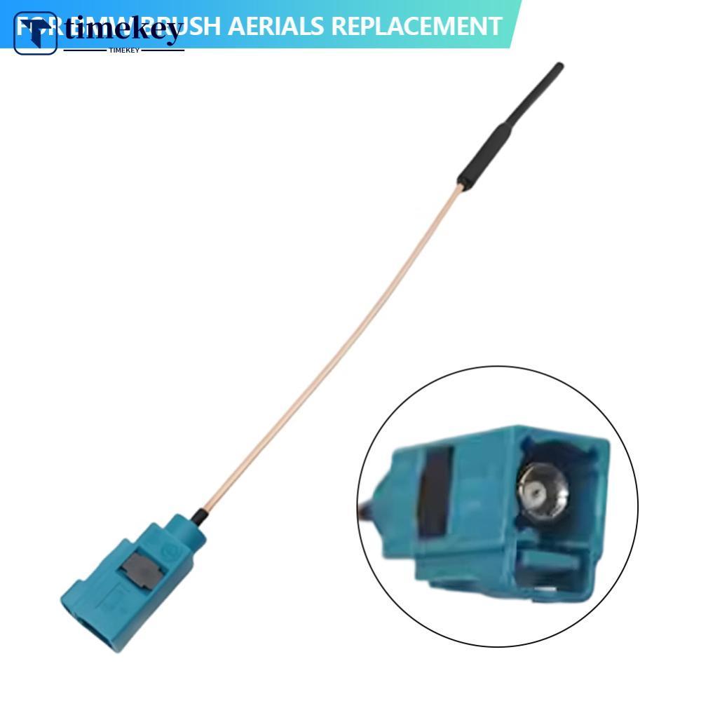 TIMEKEY รถวิทยุสเตอริโอเสาอากาศสาย Auto WiFi เสาอากาศสายไฟสําหรับ BMW แปรง Aerials เปลี่ยน Q8U6