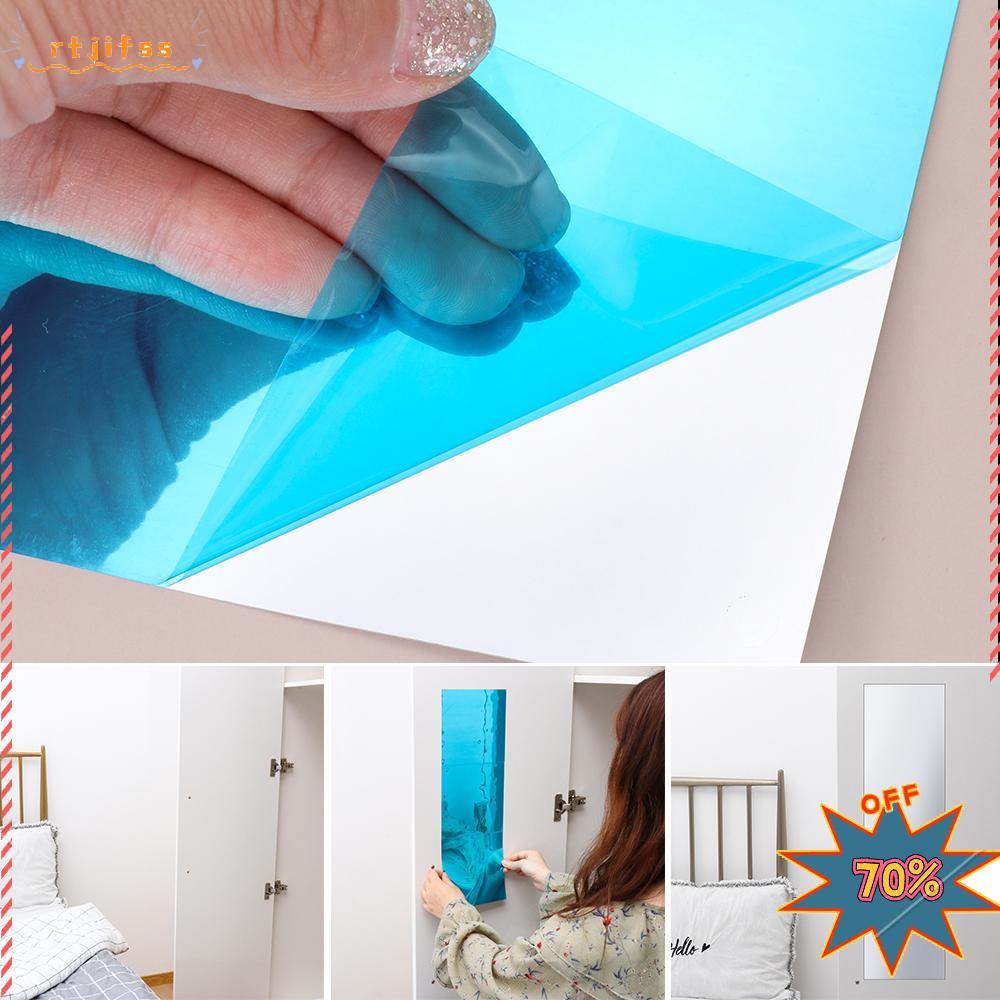 RTJIFS99 กระจก Self-กาว PET อะคริลิค DIY กระจกนุ่ม