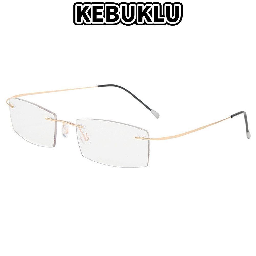 KEBUKLU แว่นตาอ่านหนังสือ + 1.0~-4.0 Unisex Classic Far Sight แว่นตา