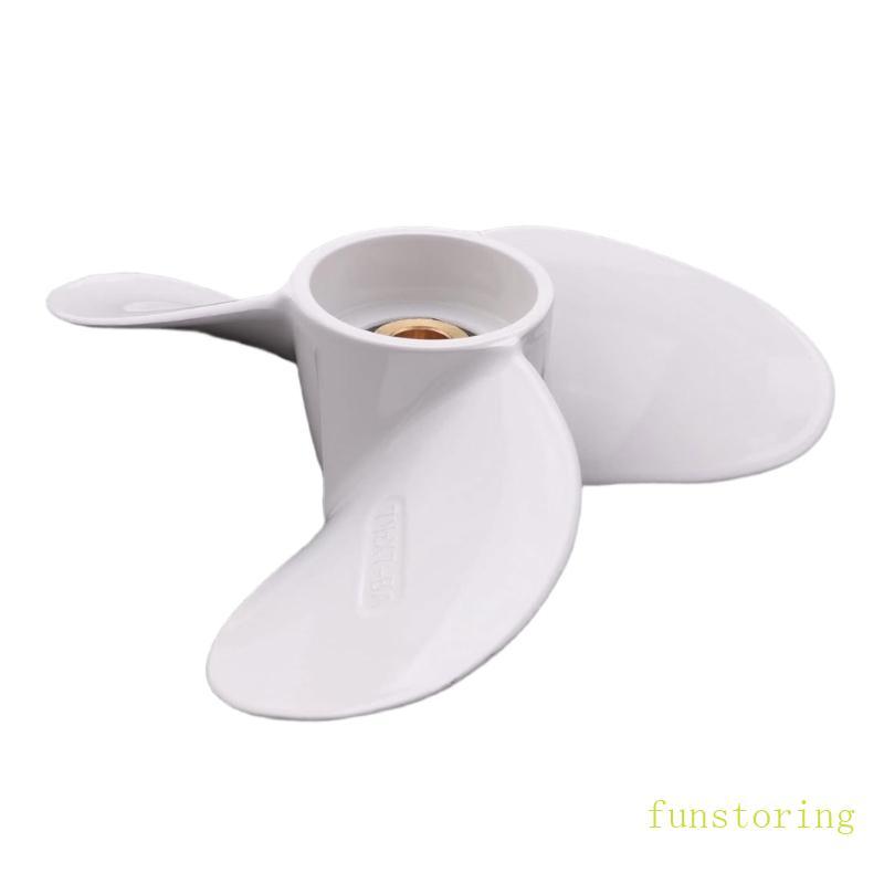 FUN Strong Aluminium Outboard Motor Propeller 7 1 2x7 3 ใบมีด