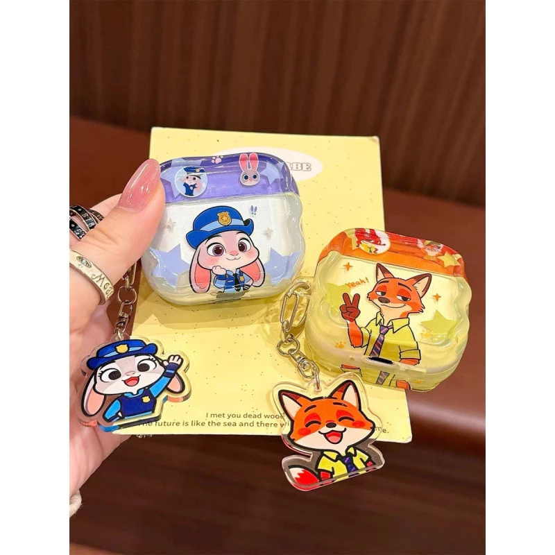 Nick Judy เคสหูฟังคู่ AirPods Pro3 หูฟังไร้สายบลูทูธฝาครอบป้องกัน 1/2/3/4