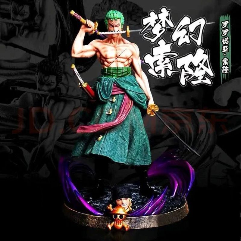 ความฝันขนาดเล็ก King Zoro Wano ประเทศ Ronoa Zoro รูปเทคนิคพิเศษของขวัญเครื่องประดับ
