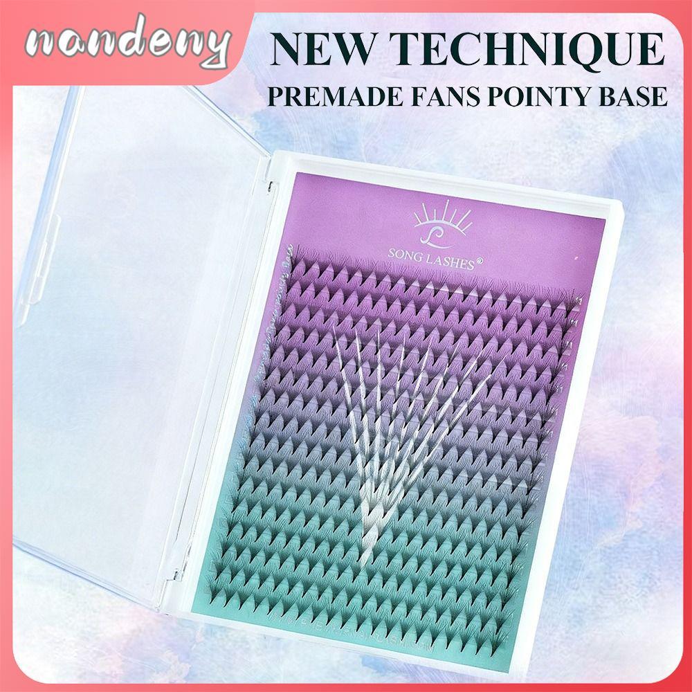 NANDENY ขนตาประดิษฐ์, วัสดุ PBT Sharp ขนตาปลอมบาง, อุปกรณ์แต่งหน้า 8D Volume 6D Volume Lash Extensio