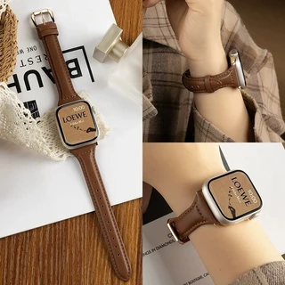 22 มม.สายนาฬิกาหนังสําหรับ Redmi Watch 6 5 4 สายคล้องคอสําหรับ Redmi Watch 5 3 Active/Lite Xiaomi Mi 8Pro/9Pro หนังเอวเล็กเรียบง่ายสายนาฬิกา