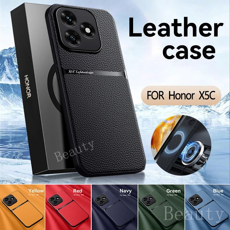 ซองหนังหรูหราสําหรับ HonorX5C Plus สําหรับ Honor X5C Plus X8D X9D X7D X5C + X9B X9C HonorX8D HonorX9