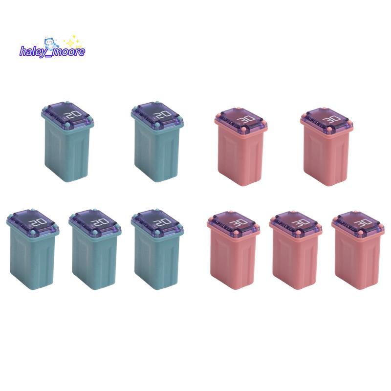 [ส่วนลด H]ฟิวส์กล่องจิ๋ว 20Amp 30Amp 10 ชิ้น ("เป่าต่ํา")