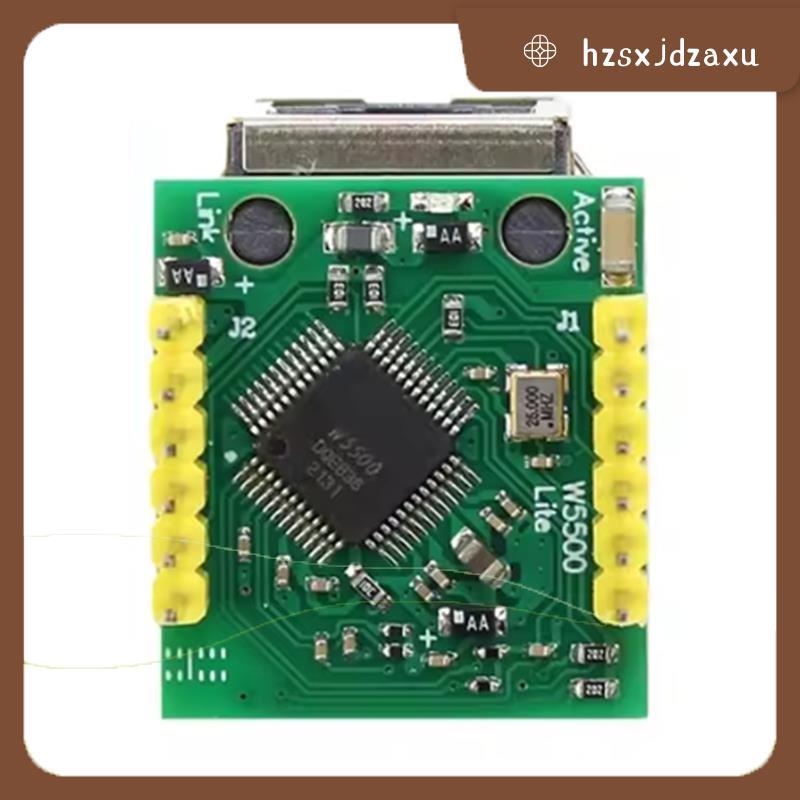 hzsxjdzaxuNew W5500 Ethernet Network Module IP 51/STM32 Microcontroller ฮาร์ดแวร์สนับสนุน W5100 การเ