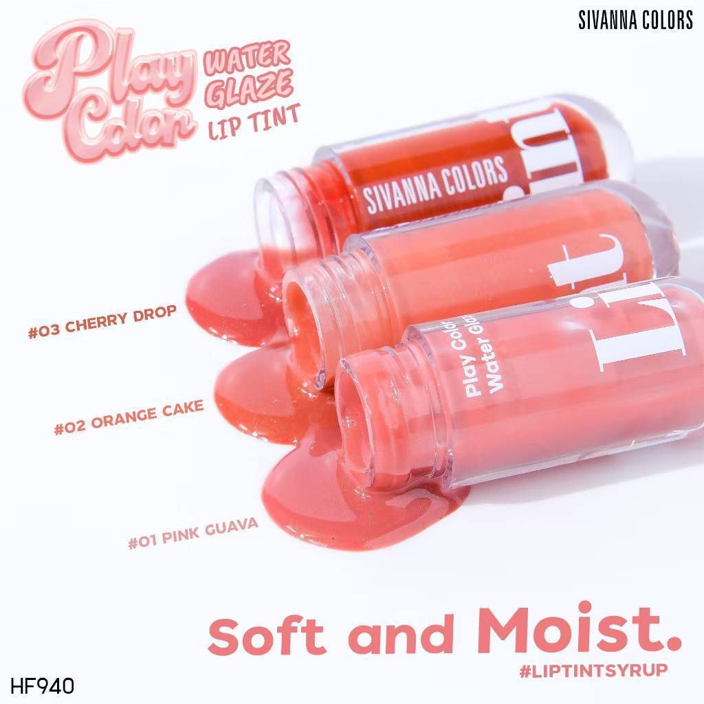 Svn Play color Water Glaze lip tint : HF940 | ลิปปากฉ่ำ.